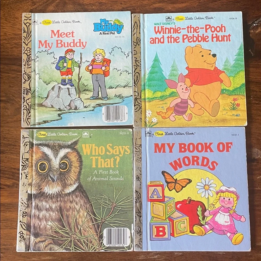 14 Vintage First Little Golden Books 70s 80s -  5.5”x 5.5” Small Tiny Mini Size - Picture 9 of 14